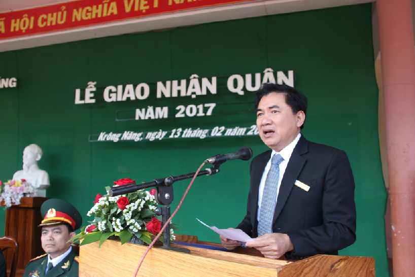 Tuổi trẻ huyện Krông Năng, hăng hái lên đường làm nghĩa vụ quân sự 2017
